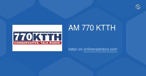 am 770 ktth|ktth am 770 schedule.